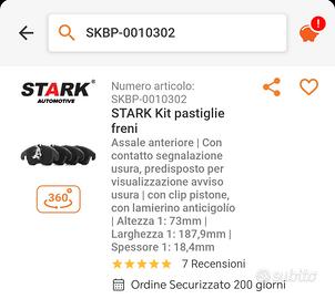 Pastiglie Freni Audi