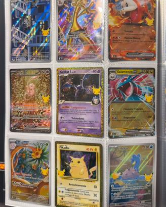 Carte Pokemon 30’ Anniversario