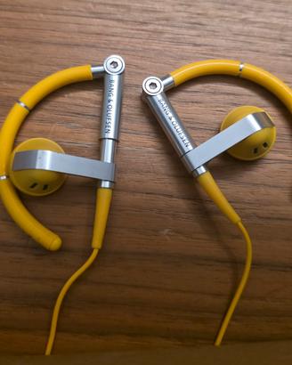 B&O Bang&Olufsen Cuffie A8 Gialle NUOVE EX EXPO