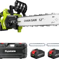 12 Pollici Motosega a Batteria, Motosega Elettrica