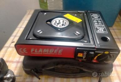 Fornello da campeggio portatile a gas FLAMBEE