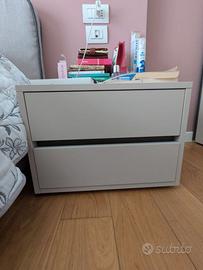 Coppia Comodini Moderni ORME - Tortora 53x42x39