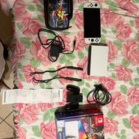 Nintendo switch oled+custodia+controller