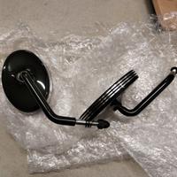 Specchietti Harley Edge Dome Cut Mirrors