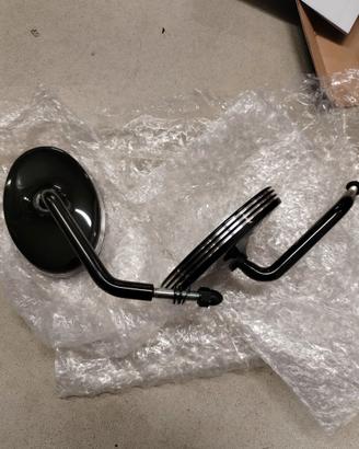 Specchietti Harley Edge Dome Cut Mirrors