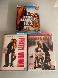 N3 DVD  PRETTY WOMAN  LA VITA È BELLA  L’ERA GLAC