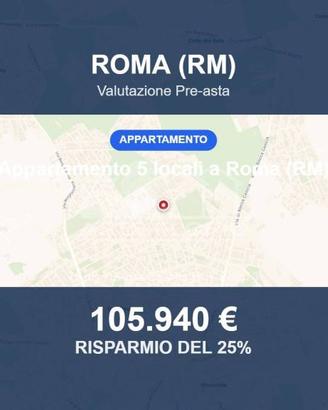 Immobile in asta di 75 m² a Roma