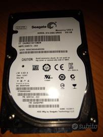 Hard disk 500gb da 2,5