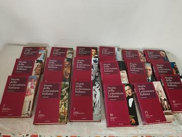 Letteratura Italiana di Giulio Ferroni 18 volumi
