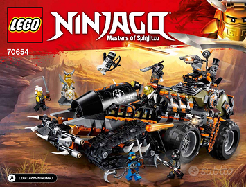 Istruzioni LEGO® NINJAGO®Dieselnaut - TurboCingola