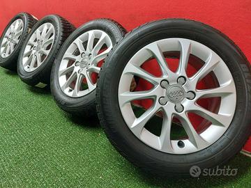 Cerchi Audi A3 Vw Golf Toura Caddy Gomme 205 55 16