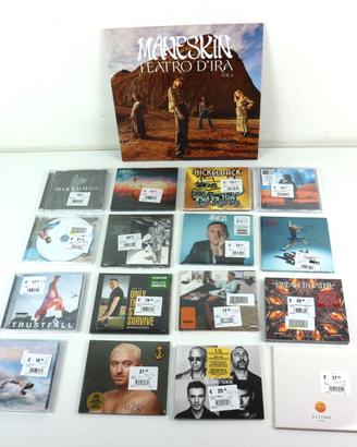 LOTTO 16 CD MUSICALI VARI NUOVI SIGILLATI + VINILE