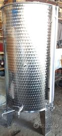Serbatoio Botte 500 litri in acciaio Inox