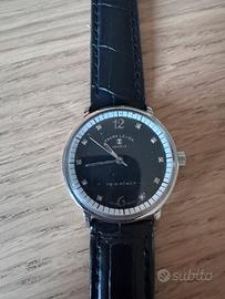 Raro black dial twin power favre leuba