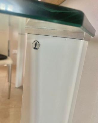 Tavolo rettangolare in vetro TOMASUCCI