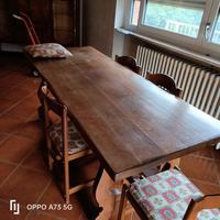 TAVOLO IN NOCE MASSELLO