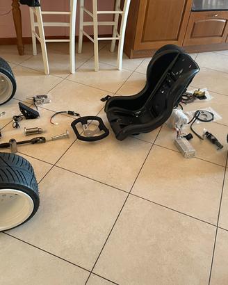 Materiale per auto elettrica fai da te