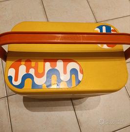 frigo portatile vintage Style con divisore 