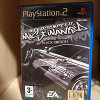 Need for Speed most wanted black edition ps2 