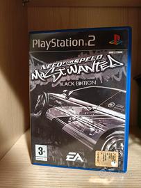 Need for Speed most wanted black edition ps2 