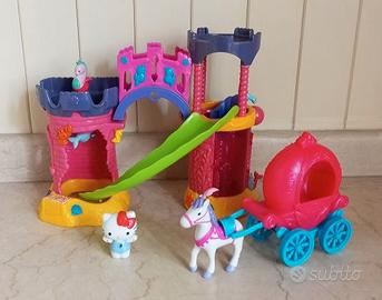 Castello gioco con carrozza