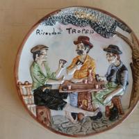 Piatto ceramica di Tropea cm. 27 anni 70