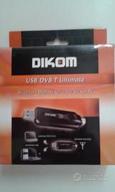 RICEVITORE DIGITALE TERRESTRE PER PC USB DVB