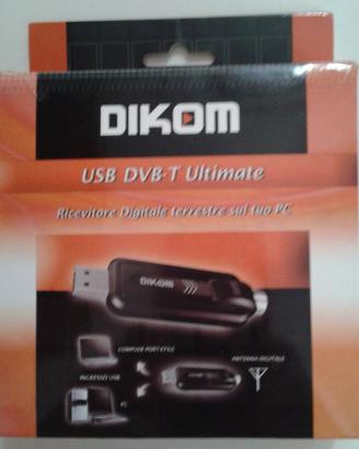 RICEVITORE DIGITALE TERRESTRE PER PC USB DVB