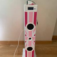 Cassa acustica e karokey