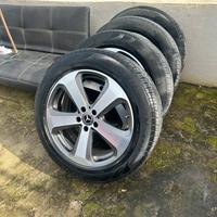 Cerchi in lega 19 mercedes originali con gomme