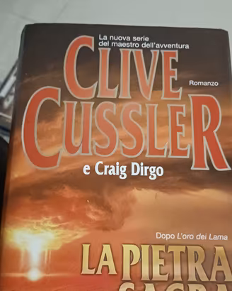 2 libri romanzi cussier thriller avventura azione