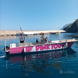 Barca Open per escursioni trasporto passeggeri