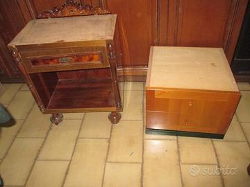 2 comodini da shabbare (E 7 cad.)