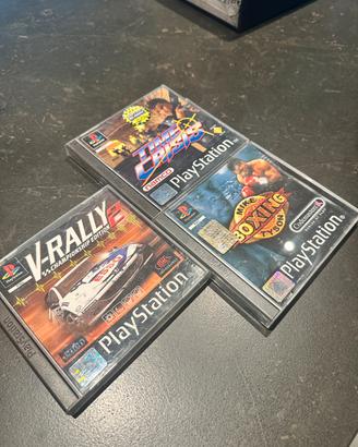 Lotto 3 Giochi PS1 Originali e Completi