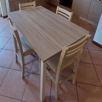 Tavolo allungabile + 4 Sedie 