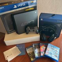 PlayStation 4 limited edition 1TB + Razer Tresher