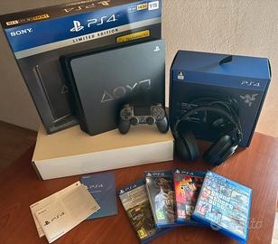 PlayStation 4 limited edition 1TB + Razer Tresher