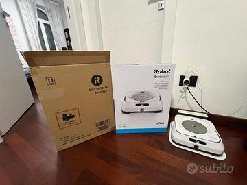 iRobot Braava jet m6 lavapavimenti robot con base
