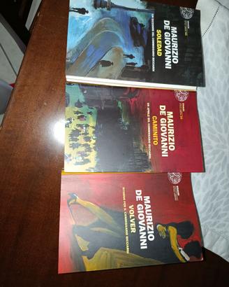 Ultimi 3 libri commissario Ricciardi