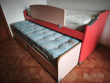 letto doppio estraibile
