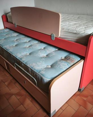 letto doppio estraibile