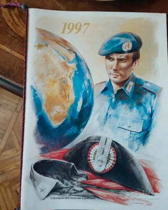 calendario Carabinieri 1997 completo