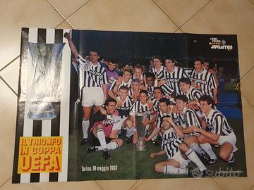 Poster Juventus Coppa Uefa 1993
