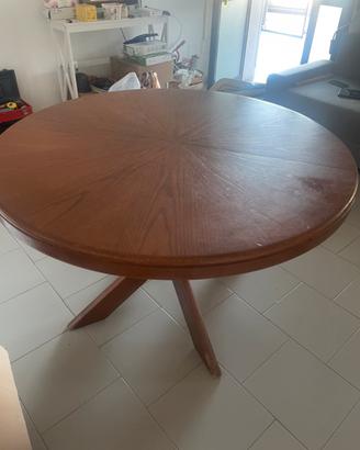 tavolo rotondo allungabile