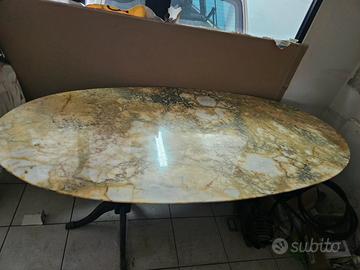 lastra in onice forma ovale 