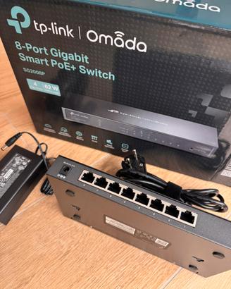 Switch TP-Link Omada SG2008P (PoE+)