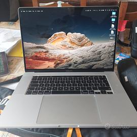 Macbook pro 2019 16 pollici i9 9980hk 32gb 512gb