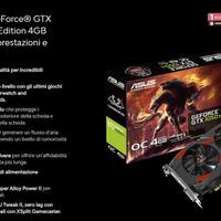 ASUS NVIDIA GTX1050TI 4G ADVANCED + VENTOLA RGB