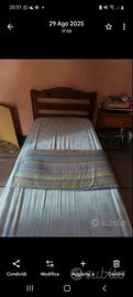 ULTIMISSIMO LETTO  IN  LEGNO MASSICCIO A SOLI 100 