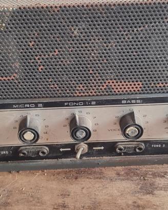 Amplificatore a valvole Geloso G.1/1110-A  anni'70